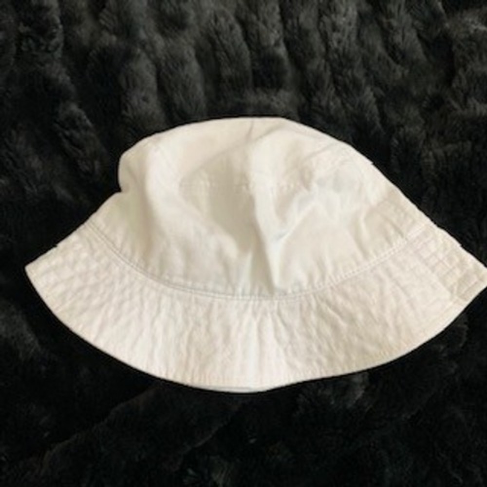 ASOS Design White Cotton Blend Bucket Hat Size S M Streetwear Summer Sun Hat